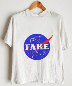 Fake space logo shirt