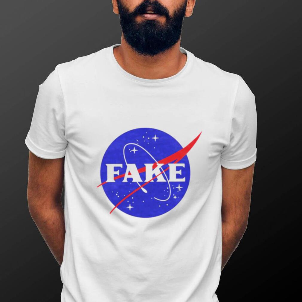 Fake space logo shirt