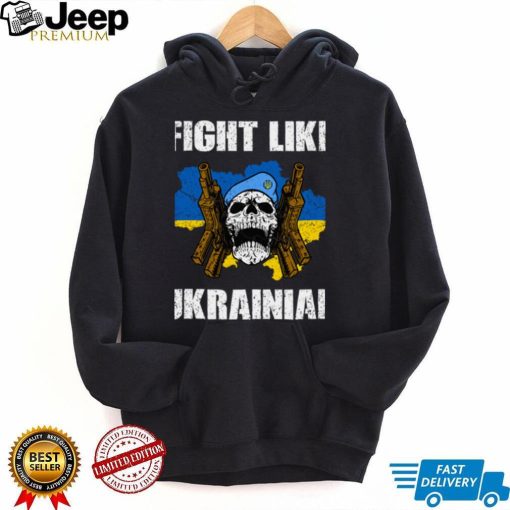 Fight Like Ukrainian Classic T Shirts