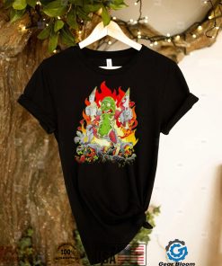 Fired Pickle Rick And Morty warrior cartoon shirt