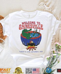 Florida Gators vs Utah Utes welcome to gainesville shirt