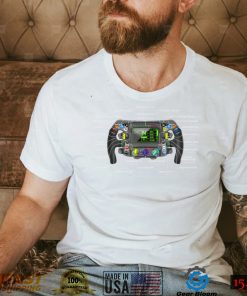 Formula Racing Open Wheel Car Fan Steering Wheel Explained T Shirt