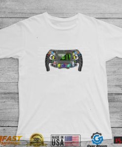 Formula Racing Open Wheel Car Fan Steering Wheel Explained T Shirt