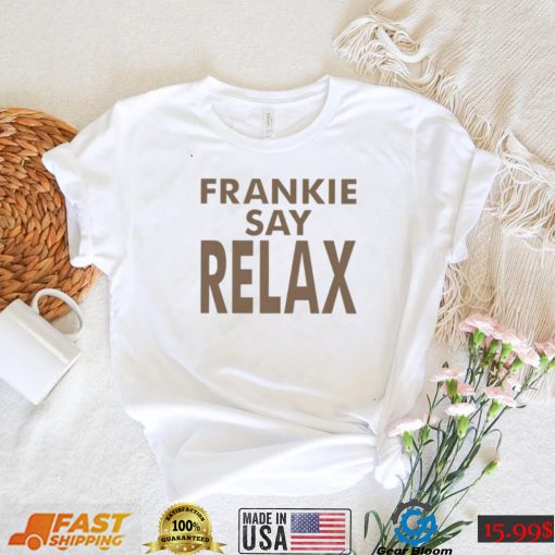 Frankie say relay shirt