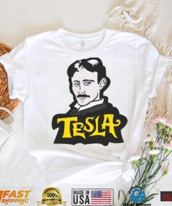 Funny Portrait Nikola Tesla Animated Unisex Sweatshirt