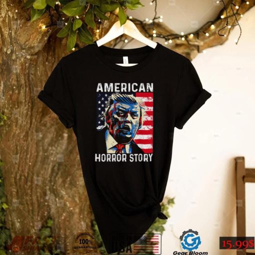 Funny Trump Halloween T Shirts Anti Trump Horror Story Americas Hated Dude