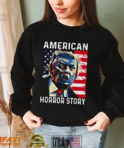 Funny Trump Halloween T Shirts Anti Trump Horror Story Americas Hated Dude