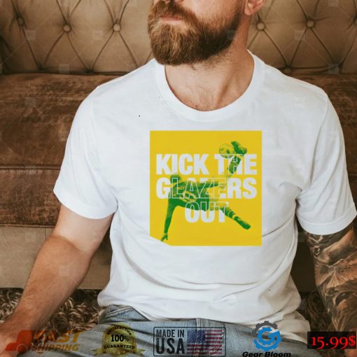 Funny manchester United Rooney kick the Glazers out shirt