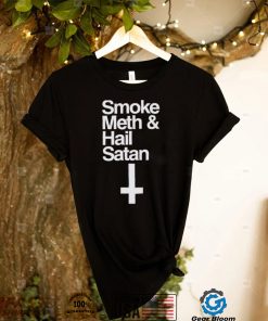 Funny piki Bruh smoke Meth and Hail Satan 2022 shirt