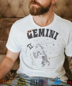 Gemini 70s Shirt, Astrology Shirt, Gemini Vintage Style T shirt, Gemini Birthday