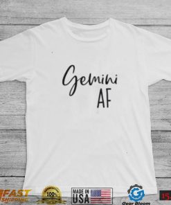 Gemini Af T shirt, Gemini Birthday, Gift For Gemini Man