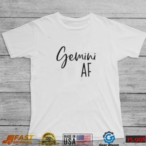 Gemini Af T shirt, Gemini Birthday, Gift For Gemini Man