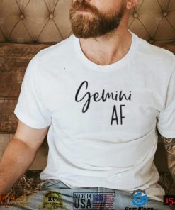 Gemini Af T shirt, Gemini Birthday, Gift For Gemini Man