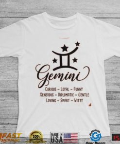 Gemini Birthday, Gemini Zodiac Shirt, Gemini Gift, Gemini Horoscope Shirt