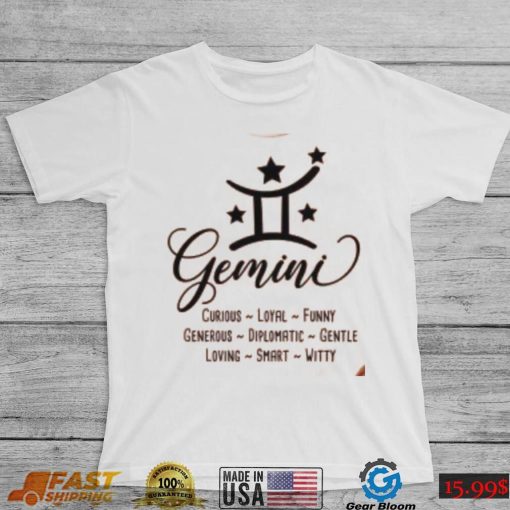 Gemini Birthday, Gemini Zodiac Shirt, Gemini Gift, Gemini Horoscope Shirt