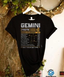 Gemini Facts Zodiac T Shirt Funny Gemini Birthday, Gifts, Gift For Dad