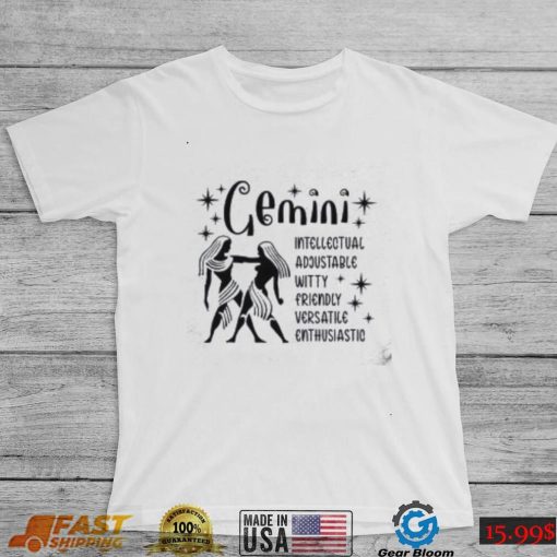 Gemini Shirt, Zodiac Sign Tshirt, Gemini Zodiac T shirt, Gemini Birthday