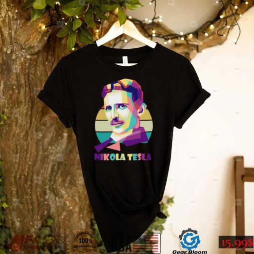 Geometric Design Art Nikola Tesla Unisex Sweatshirt