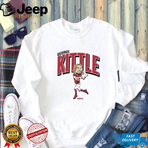 George Kittle Caricature T shirt