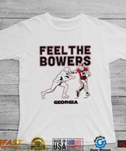 Georgia Bulldogs Brock Bowers feel the Bowers shirt