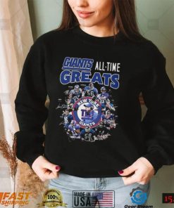 Giants Members All Time Greats New York Giants T shirt Sweatshirt, Tank Top, Ladies Tee