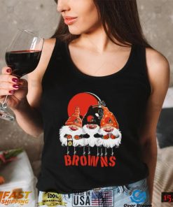 Gnomies Cleveland Browns Christmas Cleveland Browns T Shirt