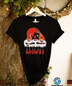 Gnomies Cleveland Browns Christmas Cleveland Browns T Shirt