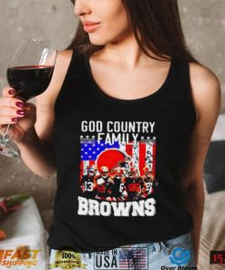 God Country Family Cleveland Browns T Shirt