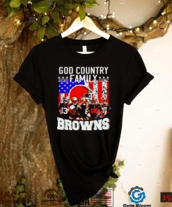 God Country Family Cleveland Browns T Shirt