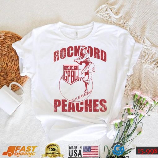 Gpbl Baseball Rockford Peaches Rockford Peaches Unisex T Shirt