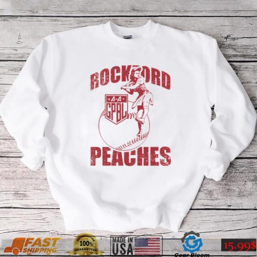 Gpbl Baseball Rockford Peaches Rockford Peaches Unisex T Shirt