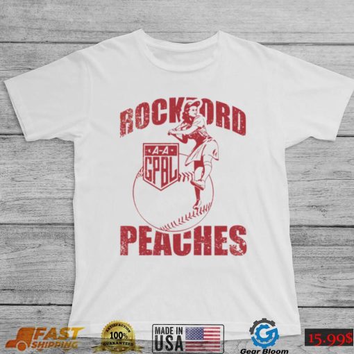 Gpbl Baseball Rockford Peaches Rockford Peaches Unisex T Shirt