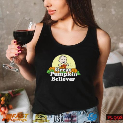 Great Pumpkin Believers Charlie Brown Halloween Shirt