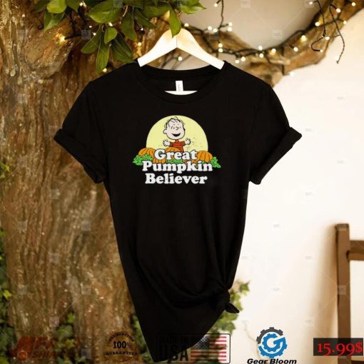 Great Pumpkin Believers Charlie Brown Halloween Shirt