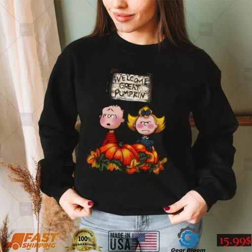 Great Pumpkin Charlie Brown Halloween Shirt