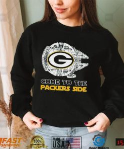 Green Bay Packers Come To The Packers Side Star Wars Shirt