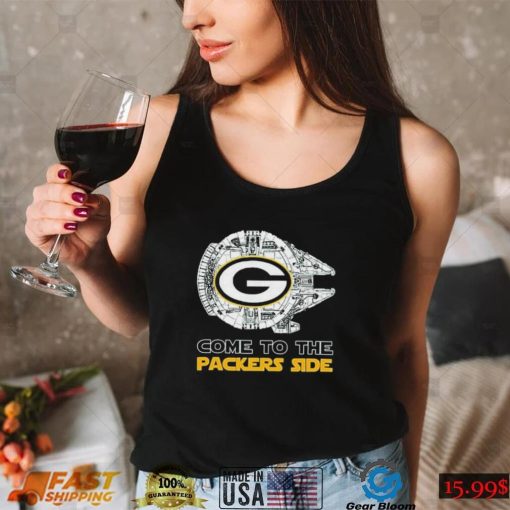 Green Bay Packers Come To The Packers Side Star Wars Shirt