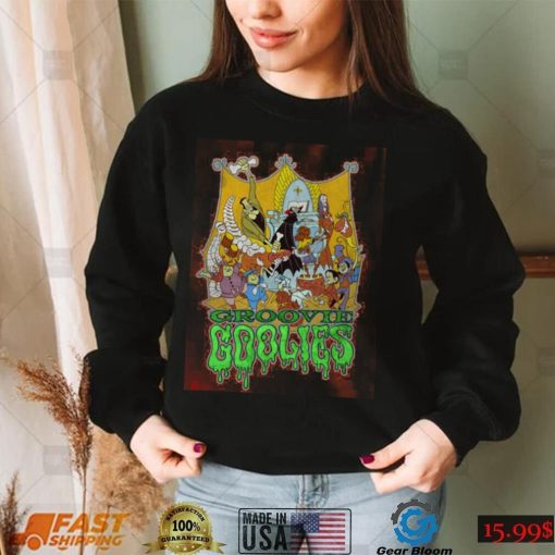 Groovie Ghoulies 1970 71 Saturday Morning Cartoon Characters’ Band Halloween Graphic Unisex Sweatshirt