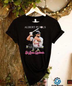 The Legend Player Albert Pujols St Louis Cardinals Signatures Shirt