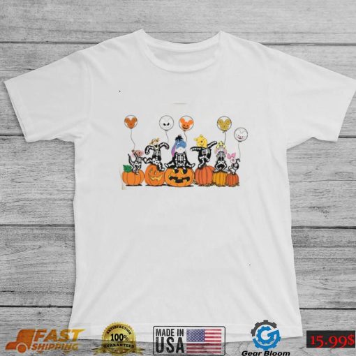 Winnie The Pooh Shirt, Pooh And Friends Shirt, Halloween Magic Kingdom shirt, Disney Pumpkin Shirt