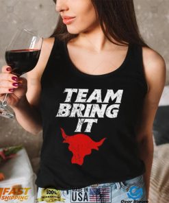 WWE The Rock Bull team bring it shirt