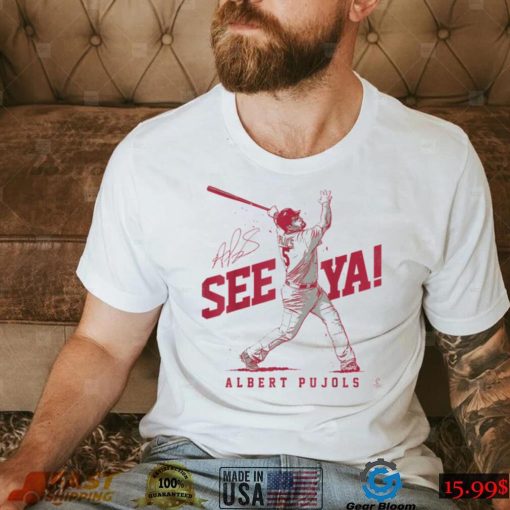 Albert Pujols T Shirt One Last Run Shirt 2022 Cardinals The Final Ride