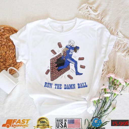 Jordan Wilkins Run The Damn Ball II Indianapolis Colts Shirt