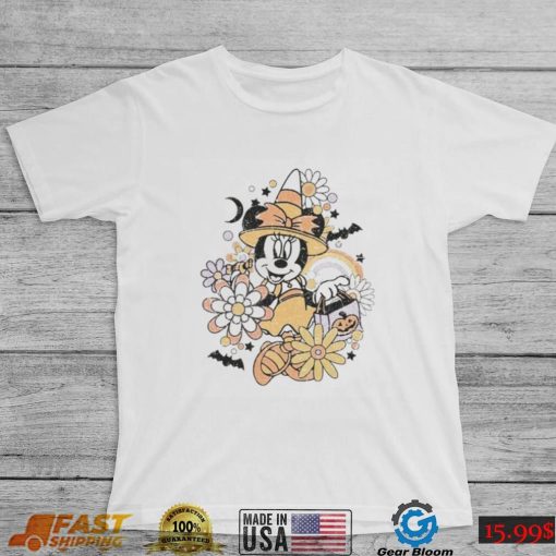 Halloween Disney Minnie Flora Minnie Mouse Halloween T shirt