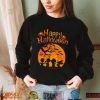 Peanuts Snoopy Charlie Brown Woodstock Under Full Moon Charlie Brown Halloween Shirt