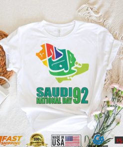 Happy Saudi Arabia 92 Saudi National Day T Shirt