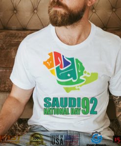 Happy Saudi Arabia 92 Saudi National Day T Shirt