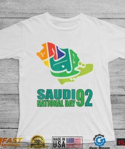 Happy Saudi Arabia 92 Saudi National Day T Shirt