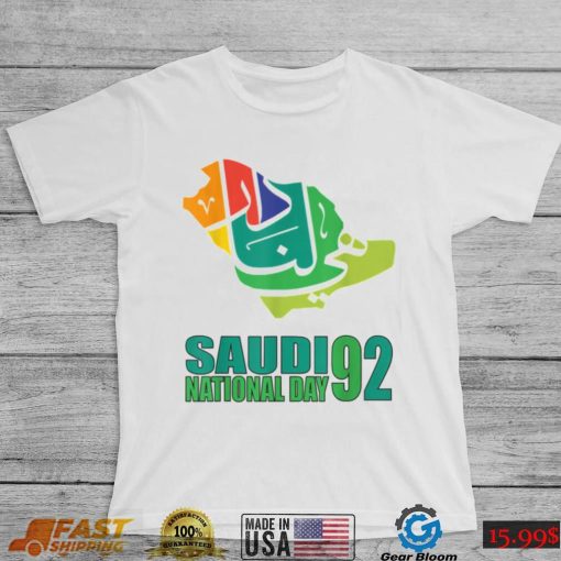 Happy Saudi Arabia 92 Saudi National Day T Shirt