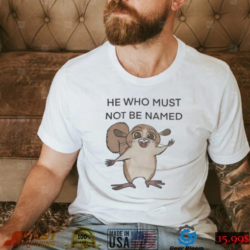 He Who Must Not Be Named Tee Shirt